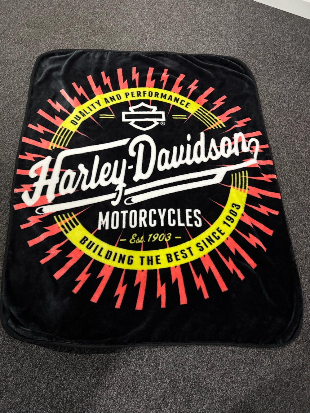 Harley-Davidson Fleece Blanket